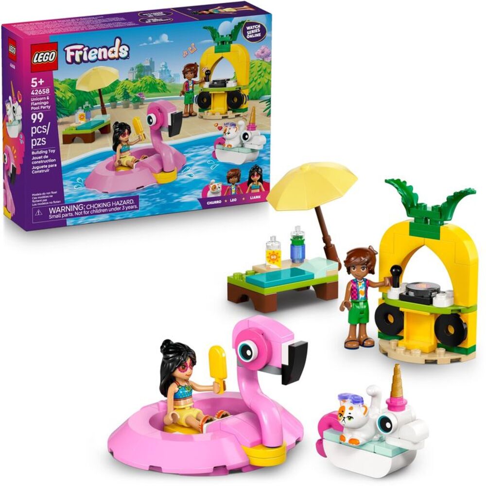 LEGO® Friends Unicorn & Flamingo Pool Party 42658  COLLECTIBLES